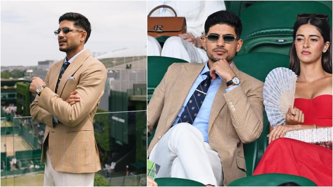 विंबलडन 2026 में शुभमन गिल का ‘रॉयल लुक’: करोड़ों की घड़ी और लाखों का सूट पहन पहुंचे थे मैच देखने